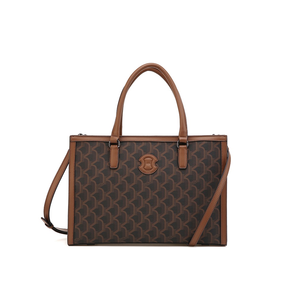 COCO MONOGRAM DAY TOTE COCOBROWN_MM